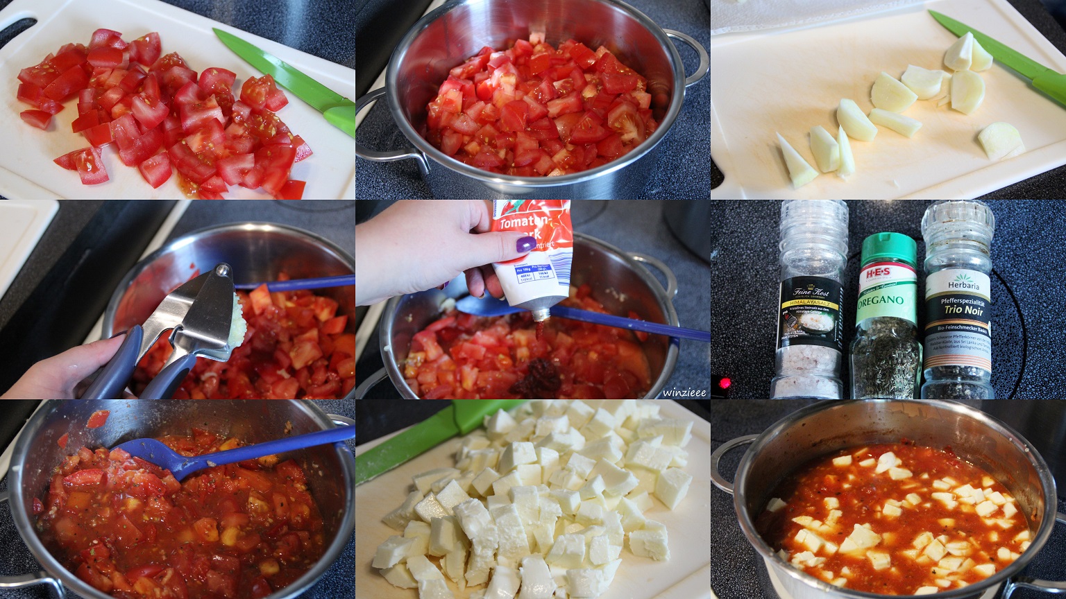 Anleitung Tomaten Soße