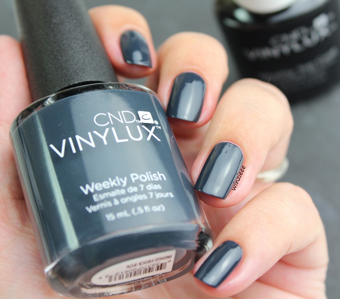 CND VINYLUX INDIGO FROCK