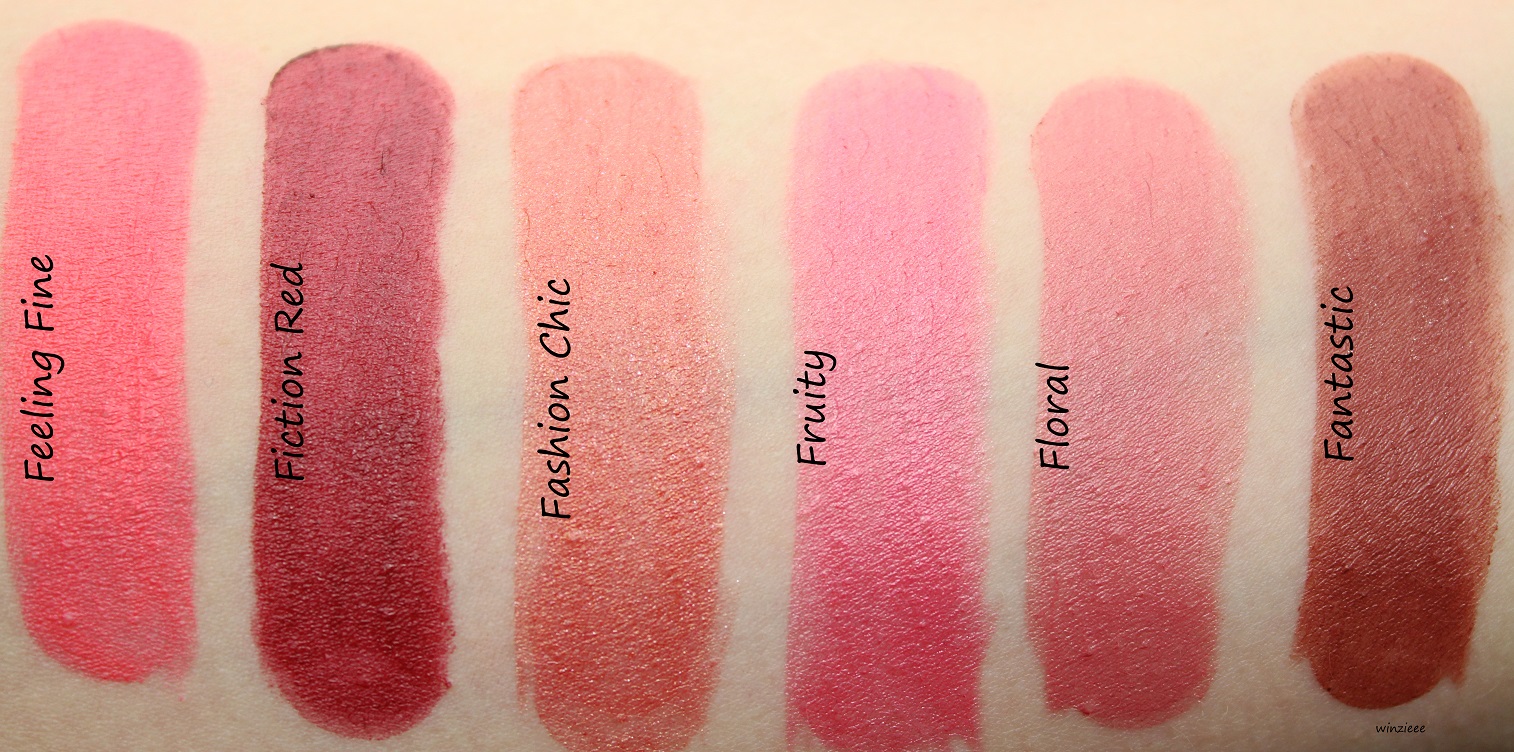 Perfect Stay Fabulous Astor Swatches