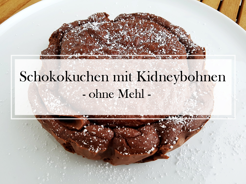 Schokokuchen mit Kidneybohnen ohne Mehl