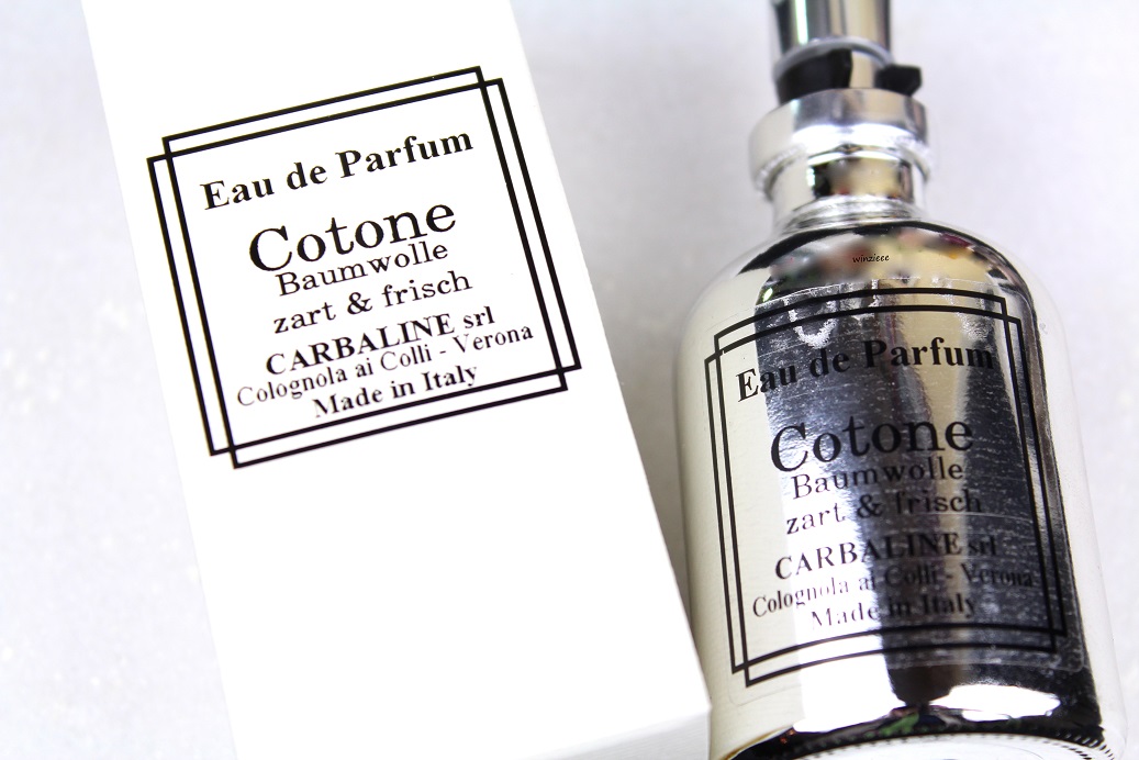 eau de parfum cotone carbaline