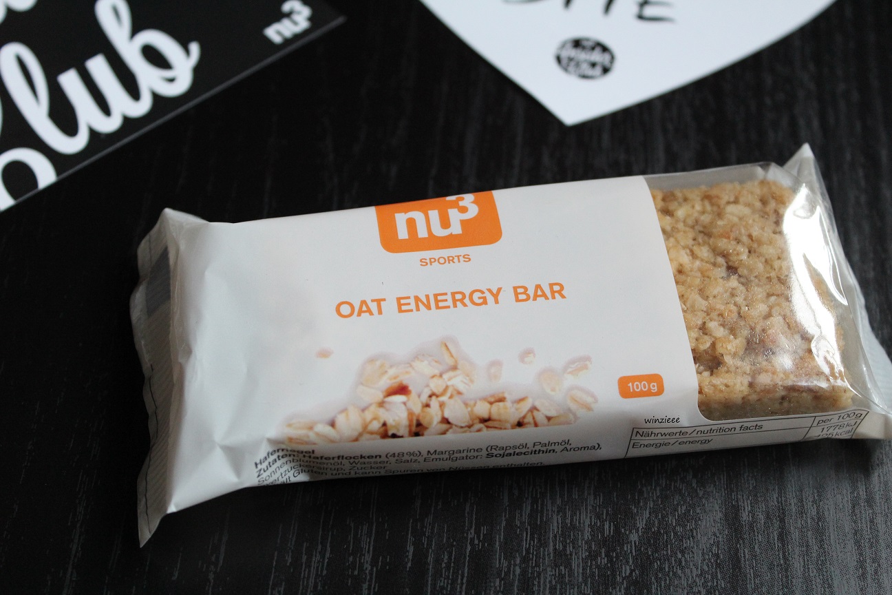 nu3 oat energy bar